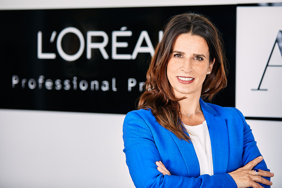 L'Oreal Brand Manager photoshoot, comm by Amy Bartick and Lucie Seffens