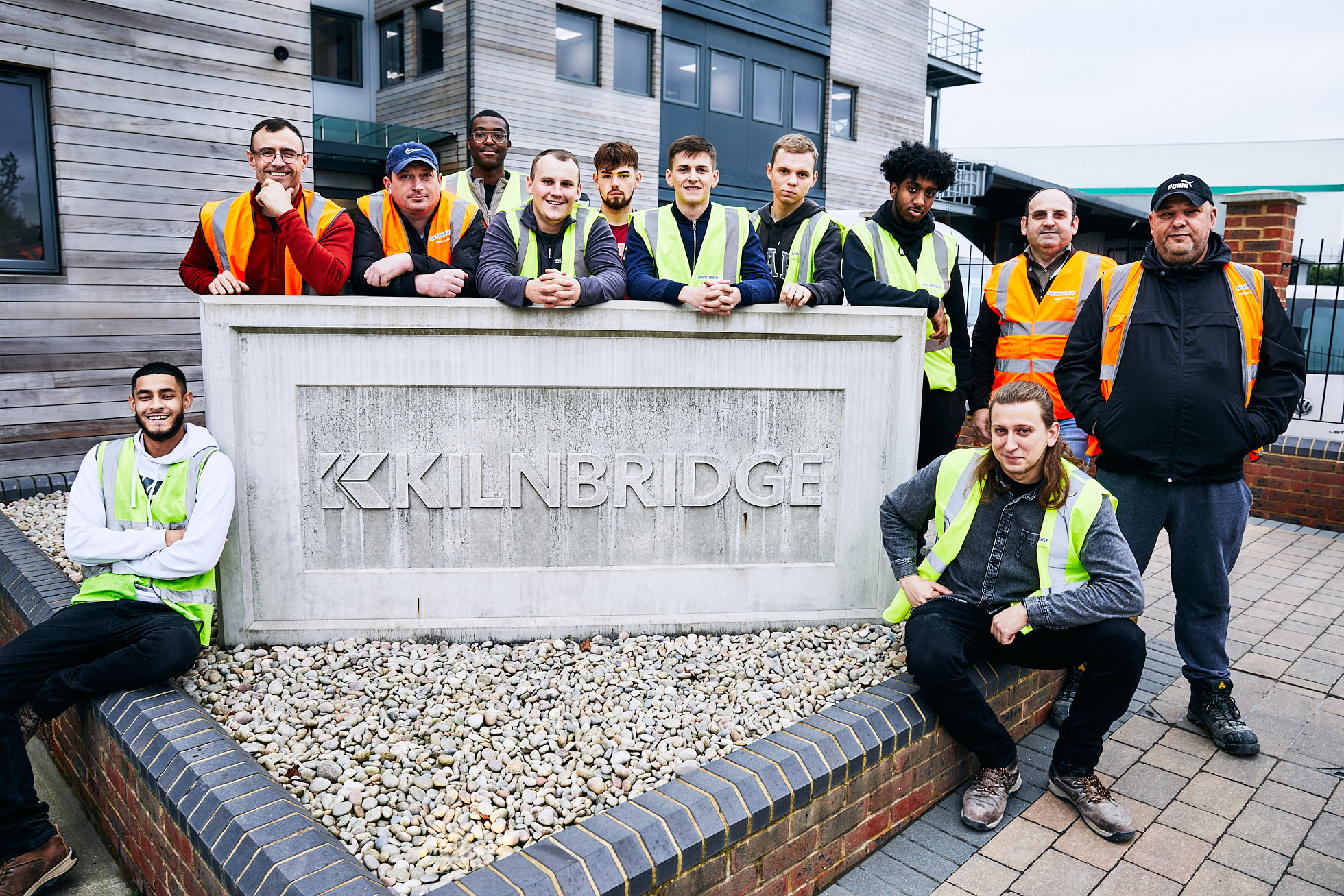 Apprenitice Day for Kilnbridge Construction, comm by Charlotte Fordham